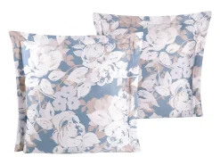 Juego de 2 fundas de almohada satén de algodón "Decor"