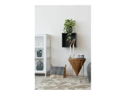 House Nordic Vajilla^Juego de 4 platos de cerámica ø 21 cm. Gris
