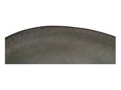 New House Nordic Juego de 4 platos llanos de cerámica ø 27cm Gris
