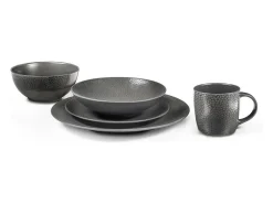 Hot MEDARD DE NOBLAT Juego de 6 Platos Llanos Stone 27 cm - Colección Médard de Noblat Gris