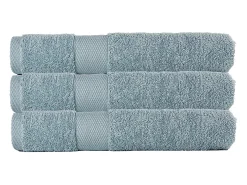 Blanc avenue Juego de 3 toallas de baño 70x130 cm 500gr/m² 100% algodón Verde