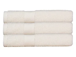 Juego de 3 toallas grandes de baño 100x150 cm 500 gr/m² 100% algodón