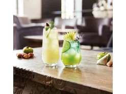 Chef & Sommelier Vaso^Juego de 6 Vasos Lima 38cl en Krysta - Vasos de agua modernos y elegantes Transparente