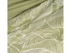 Juego de cama - 240 x 220 cm - algodón con estampado floral