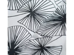 Discount Today Juego de cama - 260 x 240 cm - algodón con estampado floral Blanco