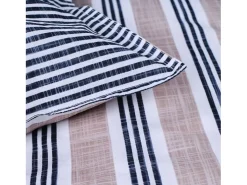 Today Ropa De Cama^Juego de cama 220 x 240 cm - algodón estampado a rayas Azul