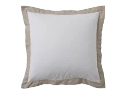 Juego de cama de 3 piezas de algodón y lino 240 x 220 cm
