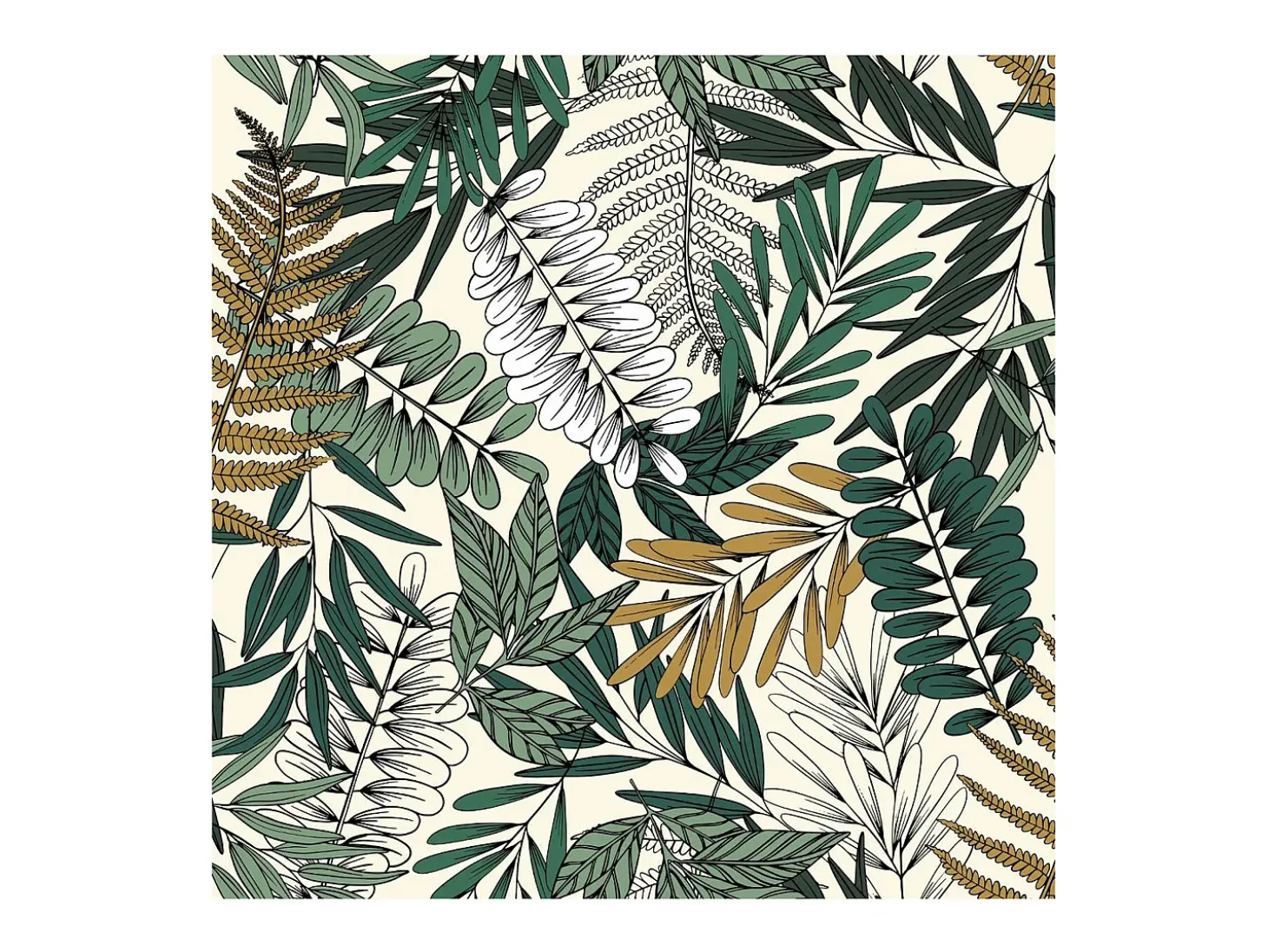 Juego de cama estampado Tropik 240 x 220 cm