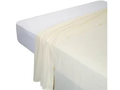 Clearance PIKOLIN Juego de cama 90x190cm | HOME | Algodón | 4 piezas | Natural Beige