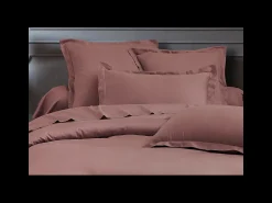 Blanc avenue Ropa De Cama^Juego de funda de edredón + 2FA 63x63cm de satén de algodón Rosa