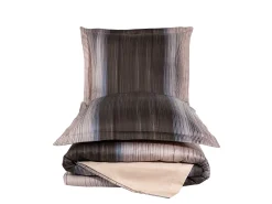 Blanc avenue Ropa De Cama^Juego de funda de edredón 240x220 cm+ 2 fundas de almohada 63x63cm de satén de algodón