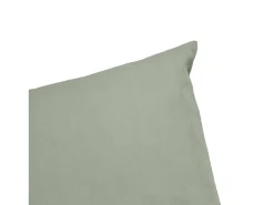 Juego de funda nórdica de algodón verde salvia