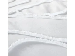 Sweeek Ropa De Cama^Juego de funda nórdica de algodón 2 plazas Blanco