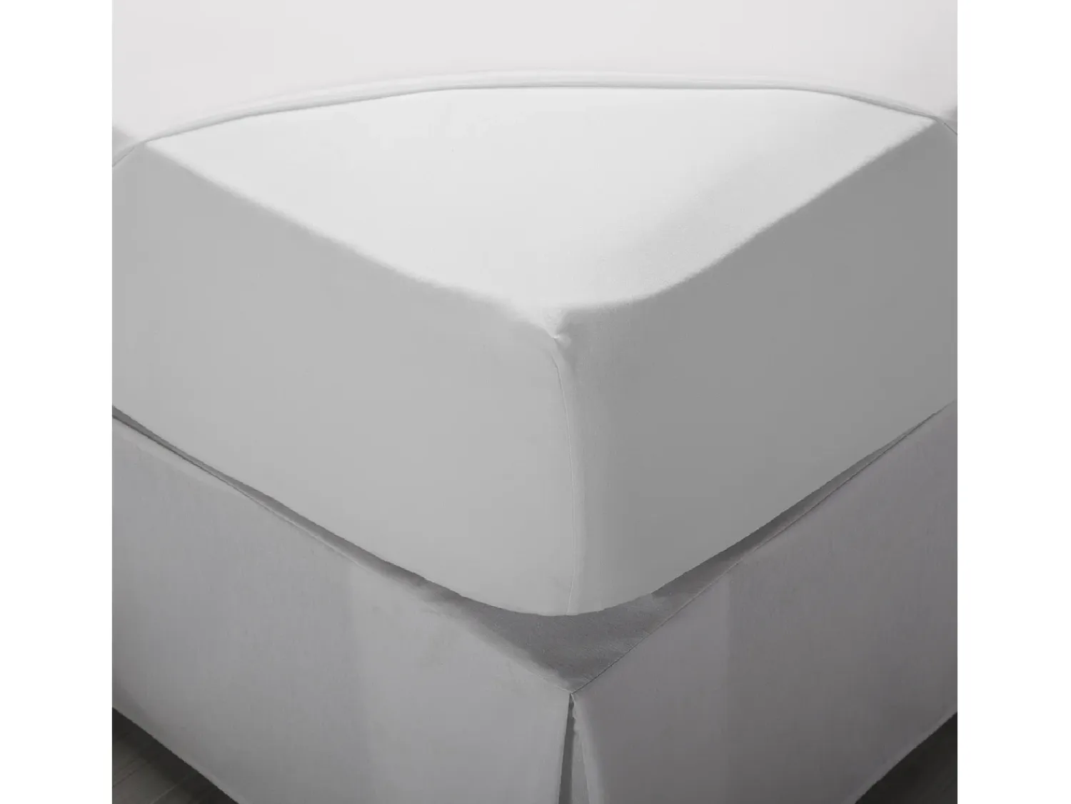 Clearance PIKOLIN Juego sábanas 150x200cm | HOME | Algodón | 300 hilos | Blanco