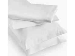 Clearance PIKOLIN Juego sábanas 150x200cm | HOME | Algodón | 300 hilos | Blanco