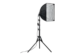 Kit de Iluminación Softbox SucceBuy, 41 x 41 Cm, 3000-6500K Ajustable para la Toma de Fotos