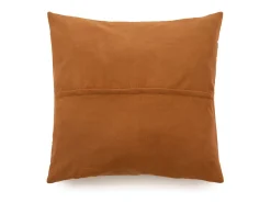 Bazar Bizar Ropa De Casa^La Funda De Cojín De Cuero De Cuatro Paneles - lo - 60x60 Camel