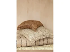 Bazar Bizar Ropa De Casa^La Funda de Cojín Oh My Gee - Beige Negro - 35x100 Negro / Beige