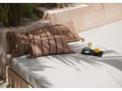 Bazar Bizar Ropa De Casa^La Funda de Cojín Oh My Gee - Beige Negro - 35x100 Negro / Beige