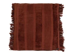 Clearance Bazar Bizar La Funda de Cojín Oh My Gee - Terciopelo Burdeos - 60x60 Granate