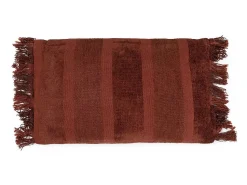 Bazar Bizar Ropa De Casa^La Funda De Cojín Oh My Gee - Terciopelo Borgoña - 30x50 Granate