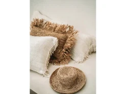Bazar Bizar Ropa De Casa^La Funda De Cojín Oh My Gee - - 35x100 Crema