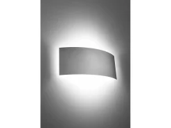 Outlet Sollux Lighting Lampada da incasso a parete bianca G9 Lámpara de pared Flush White G9 Blanco