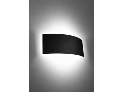 Sollux Lighting Aplique Para Pared^Lampada da parete a incasso nera G9 Lámpara de pared empotrada G9 Negro