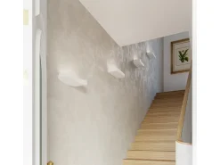 Sollux Lighting Aplique Para Pared^Lampada da parete in gesso bianco G9 Aplique Yeso Uplighters G9 Blanco