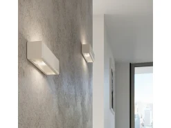Sollux Lighting Aplique Para Pared^Lampada da parete Up & Down in gesso bianco E27 Aplique Up & Down Yeso E27 Blanco