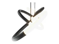 Hot Maytoni Lampadario A Sospensione Moderno Node Metallo Nero 4 Luci Led 40W Negro