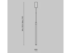 Online Maytoni Lampadario A Sospensione Moderno Ray Alluminio Oro Luce Led Integrato 10W Dorado