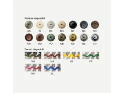 Ferroluce Lámpara Suspendida^Lampadario Classico Alessandria Ceramica E Ottone Satinato 1 Luce E27 Verde