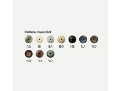 Lampadario Classico Siena Metallo E Ceramica Nero Sfumato Oro Lucido 5 Luci E14