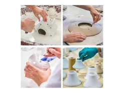 Sale Ferroluce Lampadario Industrial Ferro E Ceramica Vintage 1 Luce E27 23Cm Verde