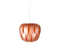 Lampadario Moderno Queen Polilux ® Rame E Metallo Cromo 3 Luci E27