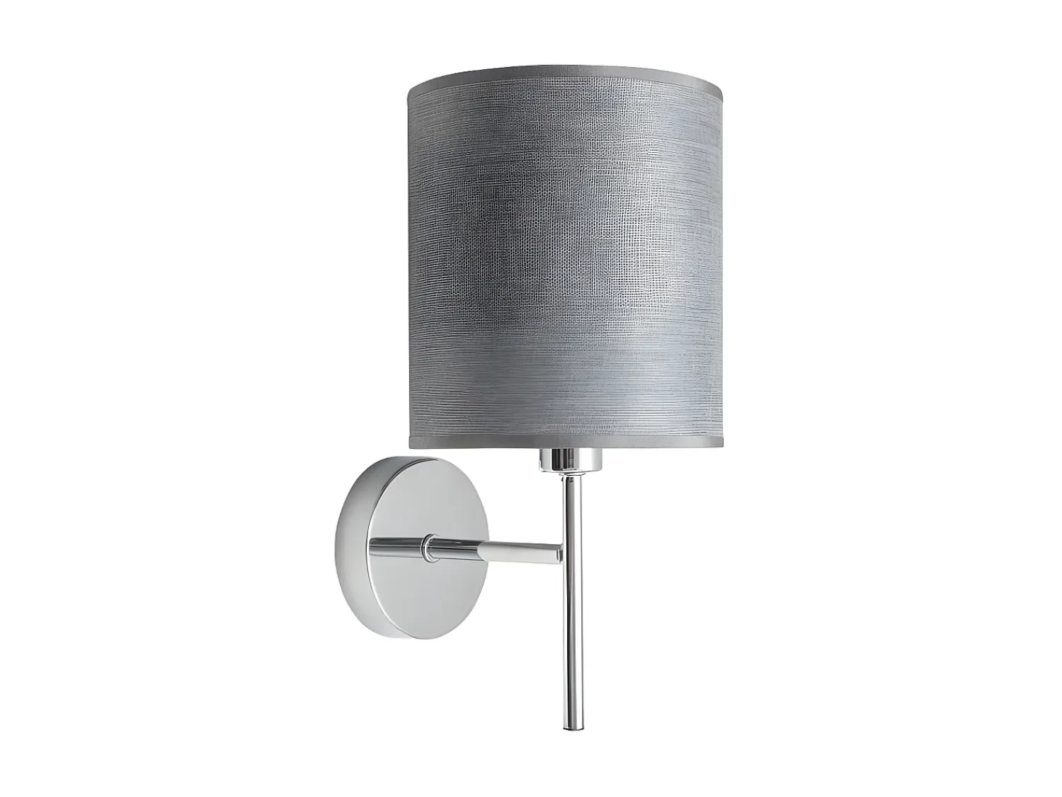 AKUNADECOR Aplique Para Pared^Lampara Aplique Serie Axel Plata 1xe14 De . Plateado