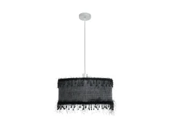AKUNADECOR Lámpara Suspendida^Lampara Colgante Edn Modelo Hilos 1xe27 De 40d De Negro