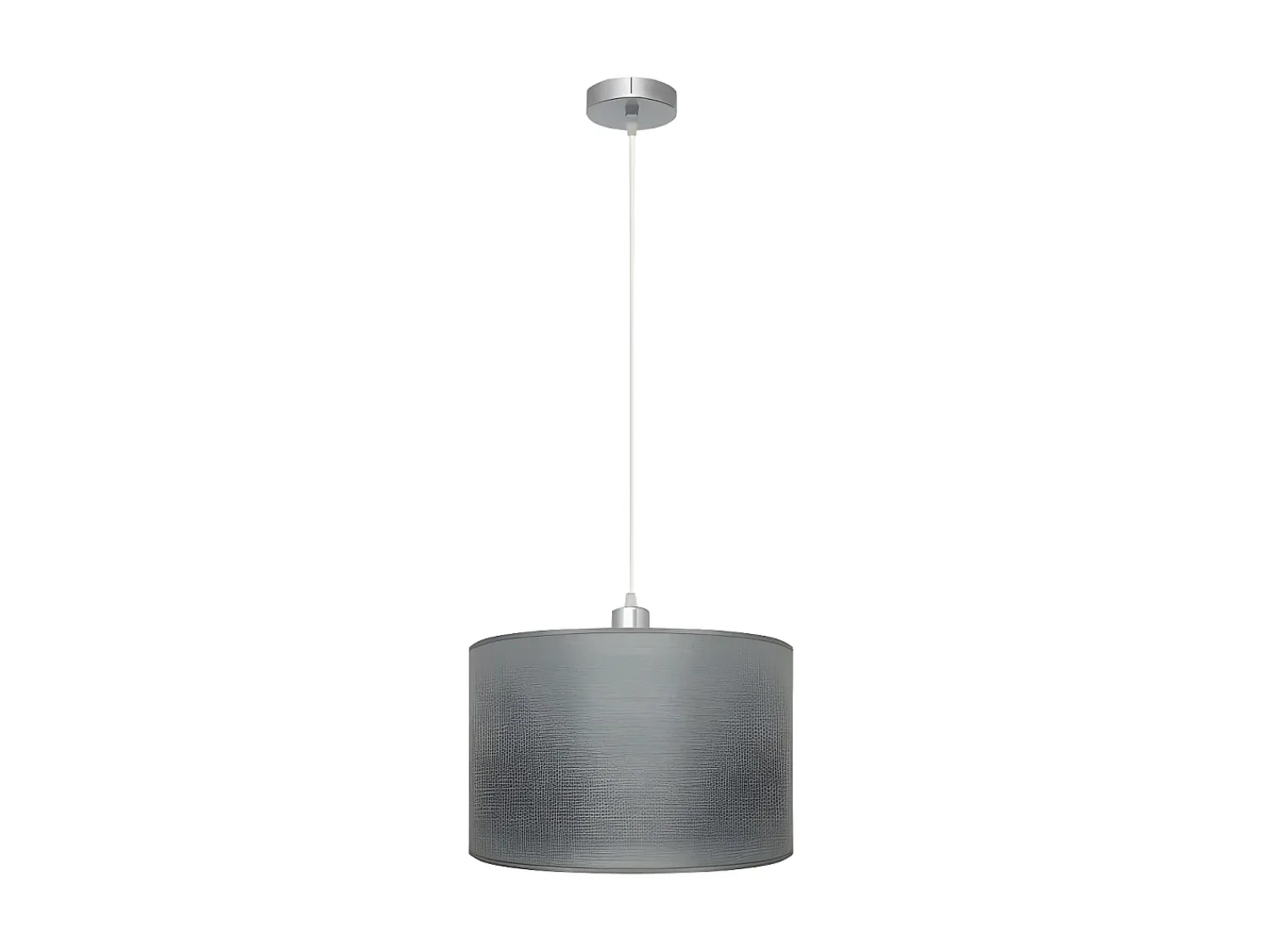 AKUNADECOR Lámpara Suspendida^Lampara Colgante Serie Axel Plata 1xe27 Regx30d De Plateado