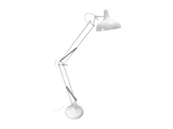 Sale AKUNADECOR Lampara De Pie En Modelo Malik Articulable Blanco