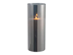 J-Line Lámpara De Mesa^Lampara led brillante cristal Alt. 25 cm Gris