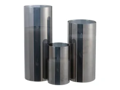 J-Line Lámpara De Mesa^Lampara led brillante cristal Alt. 25 cm Gris