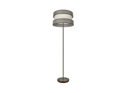 Outlet AKUNADECOR Lampara Pie De Salon Modelo Home De 1luz Marron Marru00f3n
