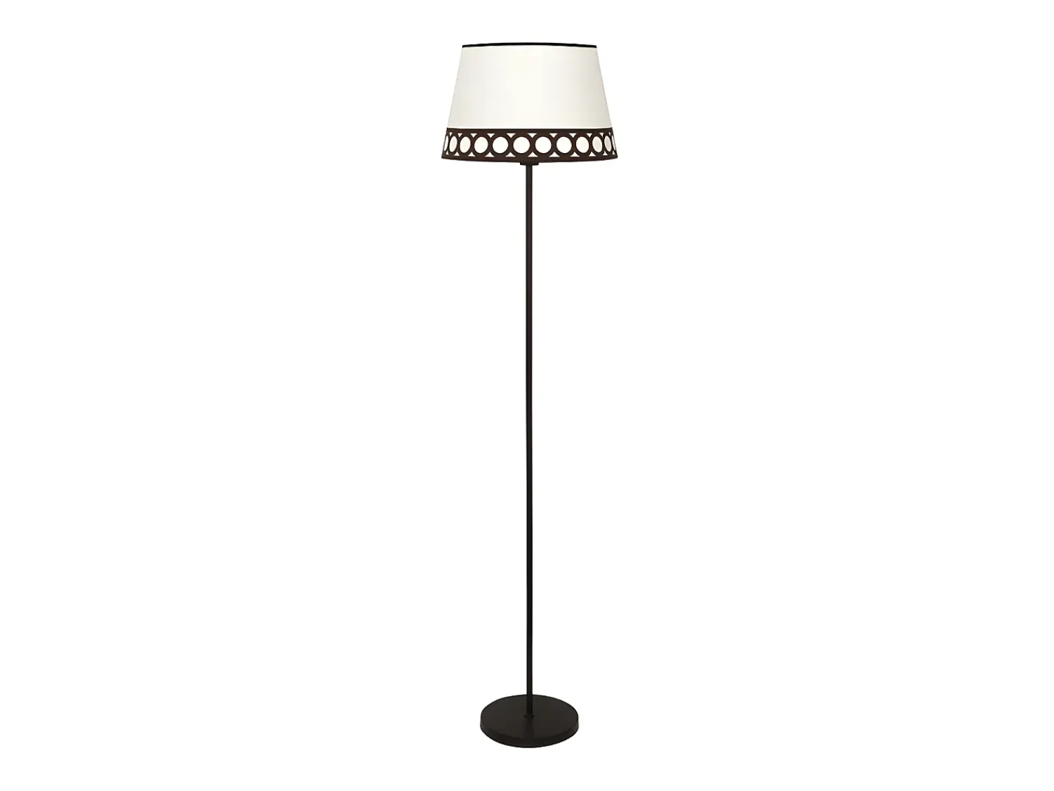 Clearance AKUNADECOR Lampara Pie Salon Dalia 1xe27 Beis/marron De . Marru00f3n