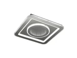 AKUNADECOR Plafón^Lampara Plafon Boveda Cuadrado 80wx2 11200lm De . Blanco