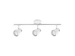AKUNADECOR Aplique Para Pared^Lampara Regleta Diego 3xgu10 Blanca De . Blanco