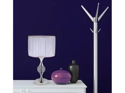AKUNADECOR Lámpara De Mesa^Lampara Sobremesa Amarante 1xe27 Cromo 57x30d De . Plateado