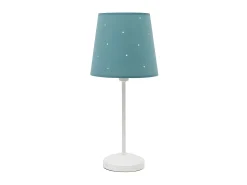 AKUNADECOR Lampara Sobremesa Consciencia 1xe14 Turquesa De . Azul
