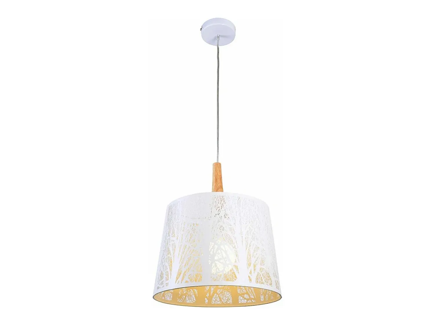 Sale Maytoni Lantern Lámpara Colgante Techo Dome , 1 Luz, E27 Blanco