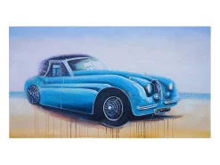 Clearance MCW Óleo coche vintage pintado a mano Multicolor